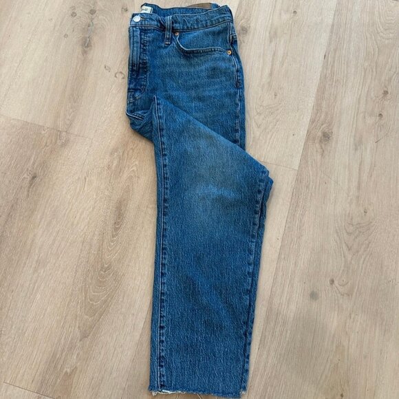 Madewell The Perfect Vintage Jeans: Raw Hem Edition - Picture 1 of 6